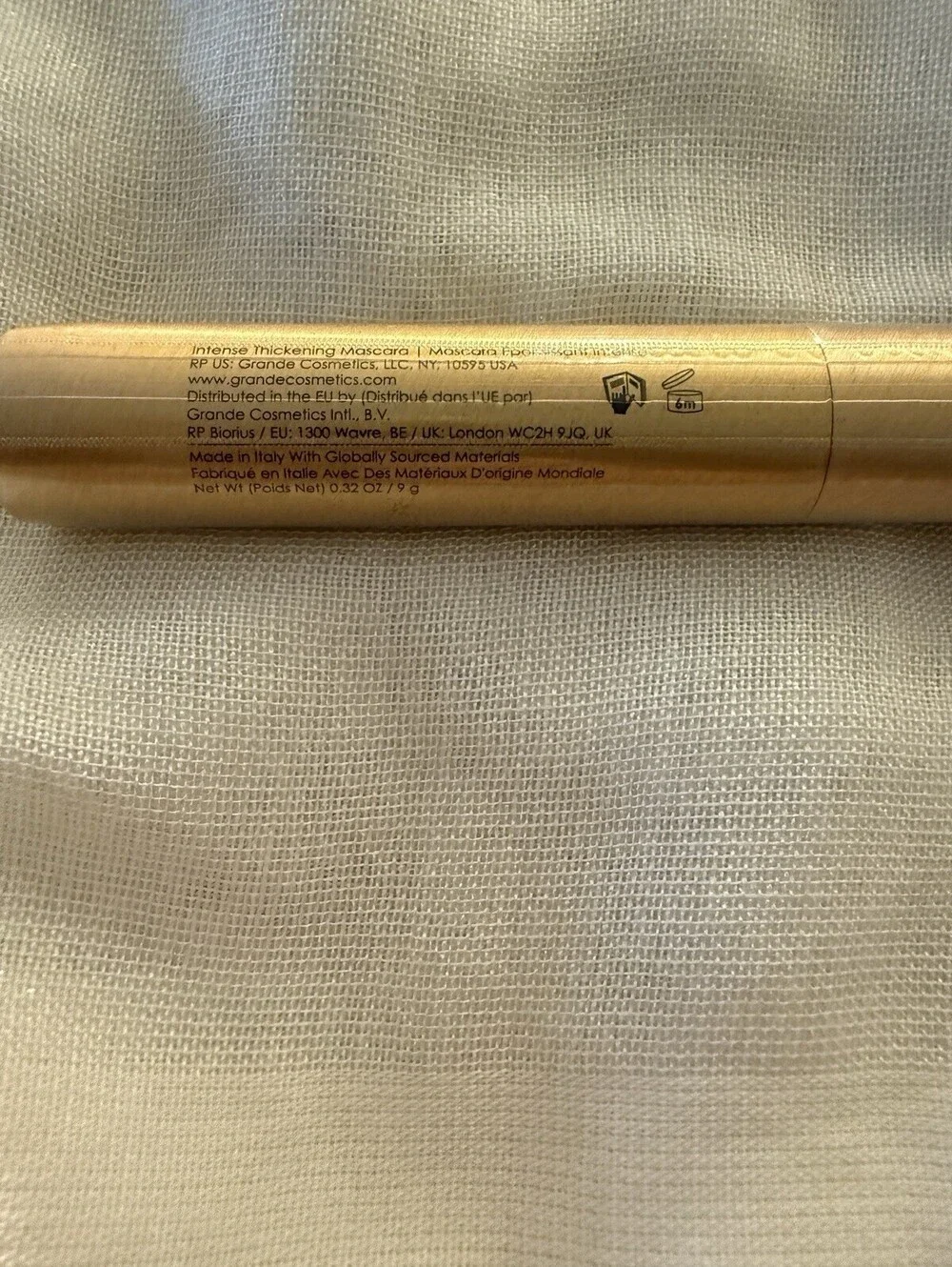 Grande Cosmetics GrandeDRAMA Intense Thickening Mascara 0.32 oz NEW SEALED